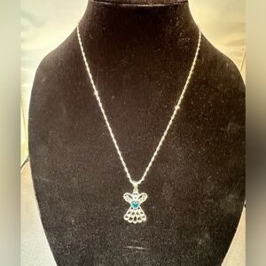 Avon - Mary Birthstone Angel Necklace